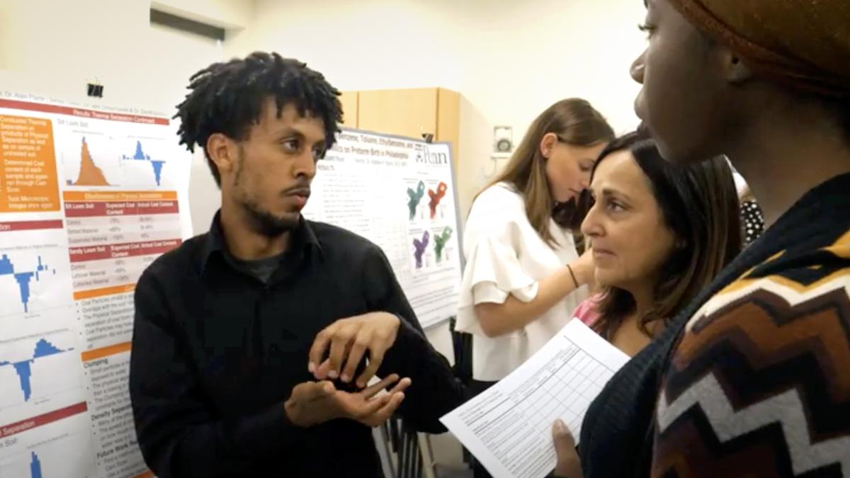 Undergraduate poster session